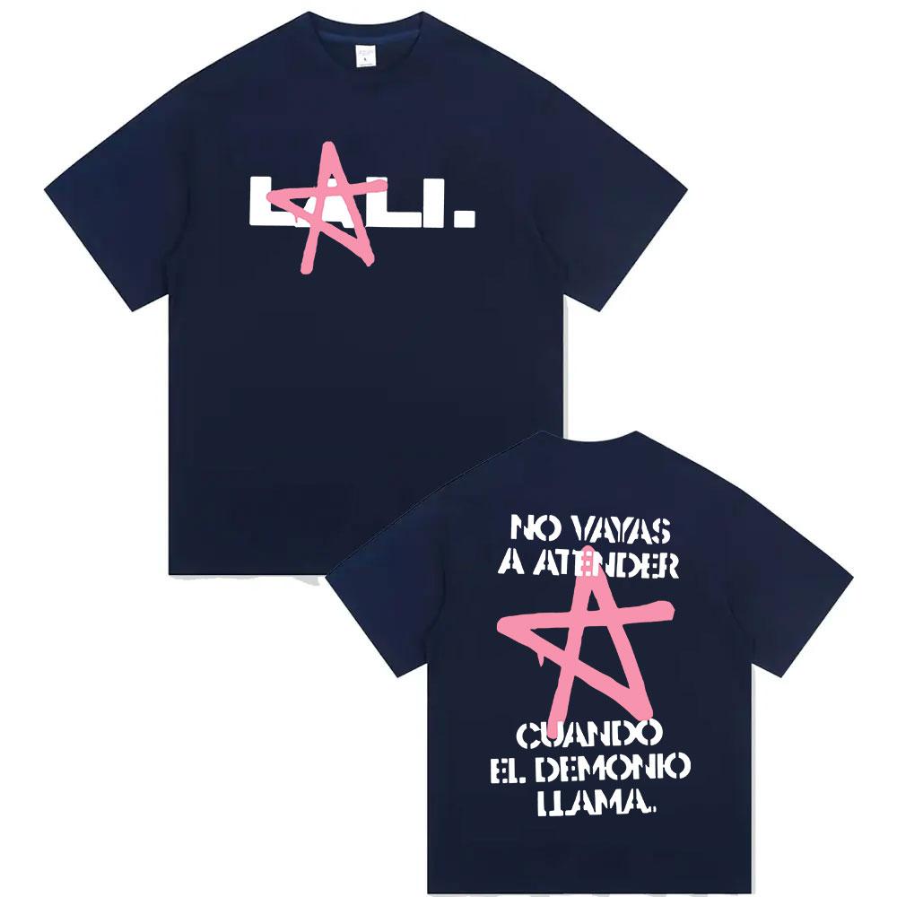 Lali Esposito Tour 2025 Summer Pink Graphic 100pure Cotton Printed Tshirt Men Women Clothing Aesthetic Fashion Retro Oversized