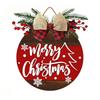 Wood Wooden Christmas Sign Hanging Christmas Hanging Ornament Christmas Door Sign  Door Decoration