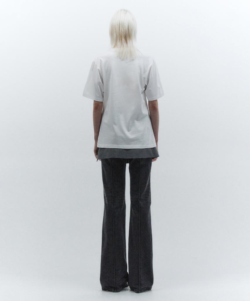 INSILENCE WOMEN Og Logo T-Shirt White