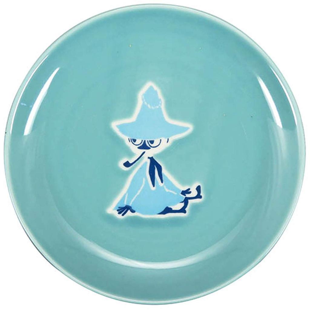 Yamaka Shoten Moomin Plate Set of Approximately 14cm Moomin Microwave Dishwasher Safe Goods Scandinavian Day Present Tableware Gift Wedding Gift Made