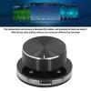USB Volume Control Knob 360 Degree Rotating Professional USB Volume Control Multimedia Controller Knob Acrylic Plastic for PC