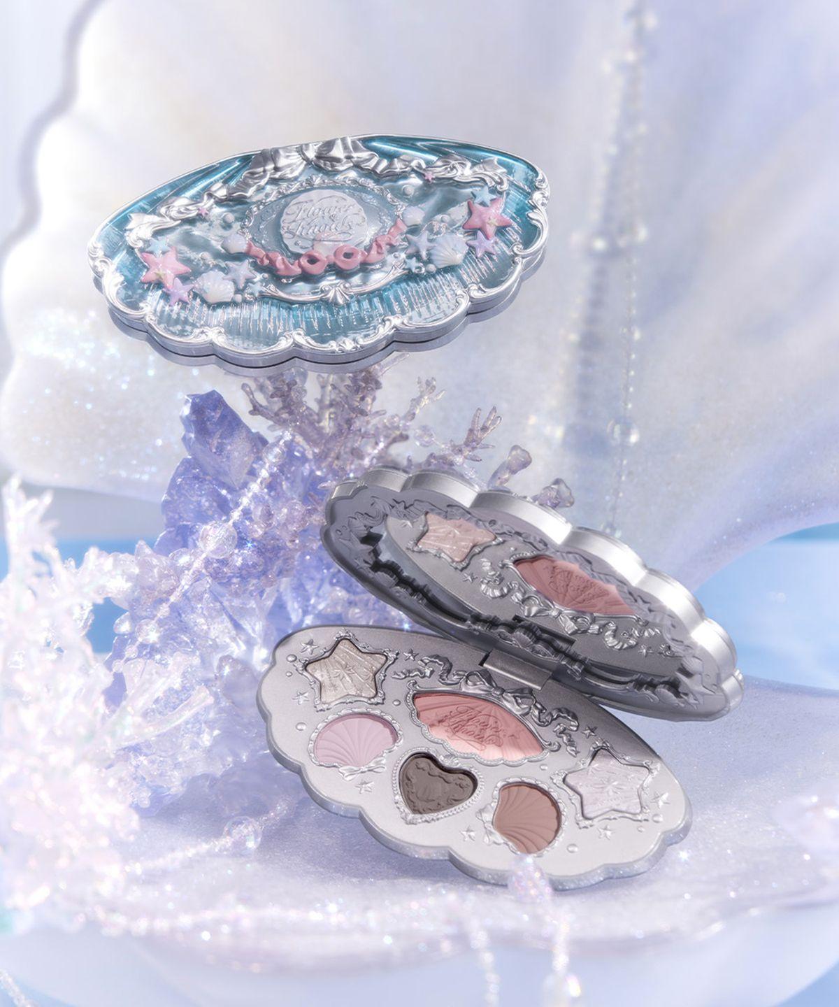 Shell Jewel Collection 6-Color Makeup Palette 01 Moonlight Pearl