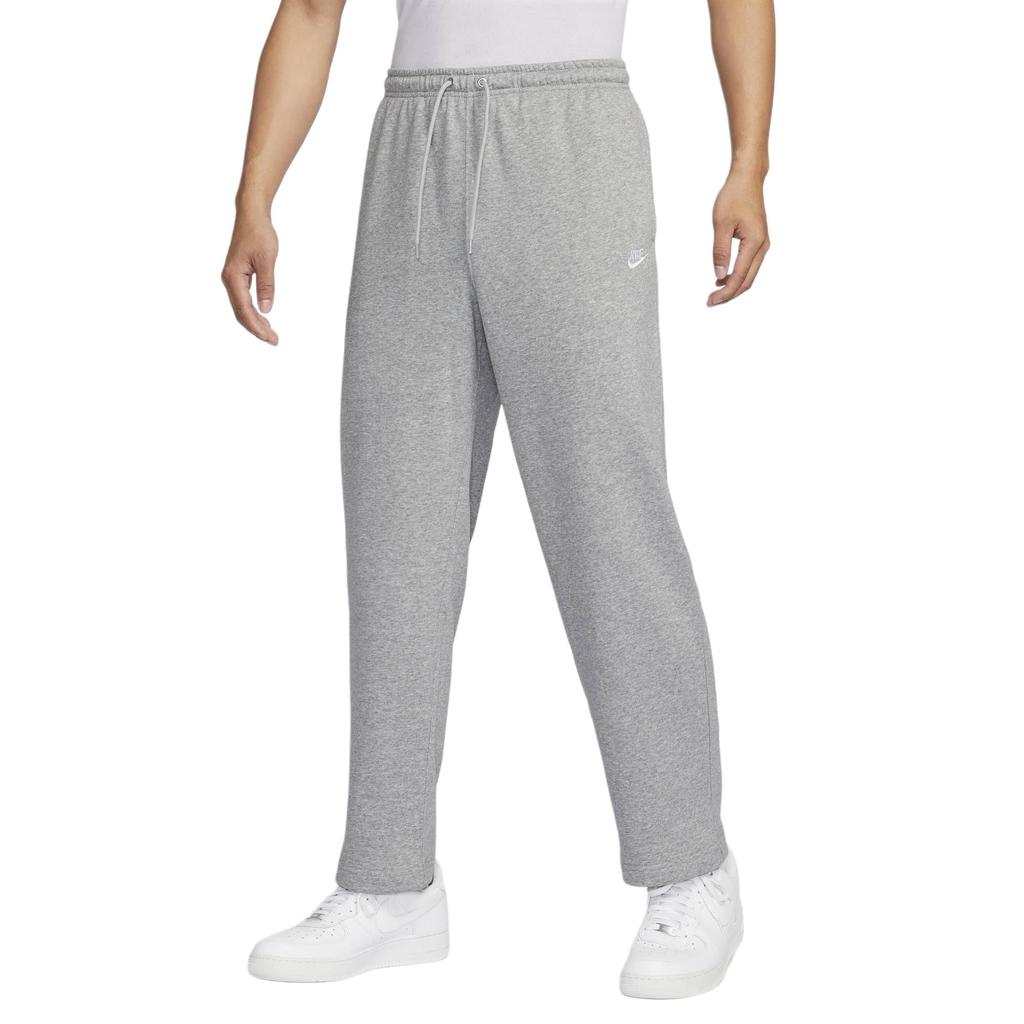 Nike Pantaloni Casual Club da Uomo Tonalità Grigio Scuro/Grigio Fumo Chiaro/Bianco HQ4423-063