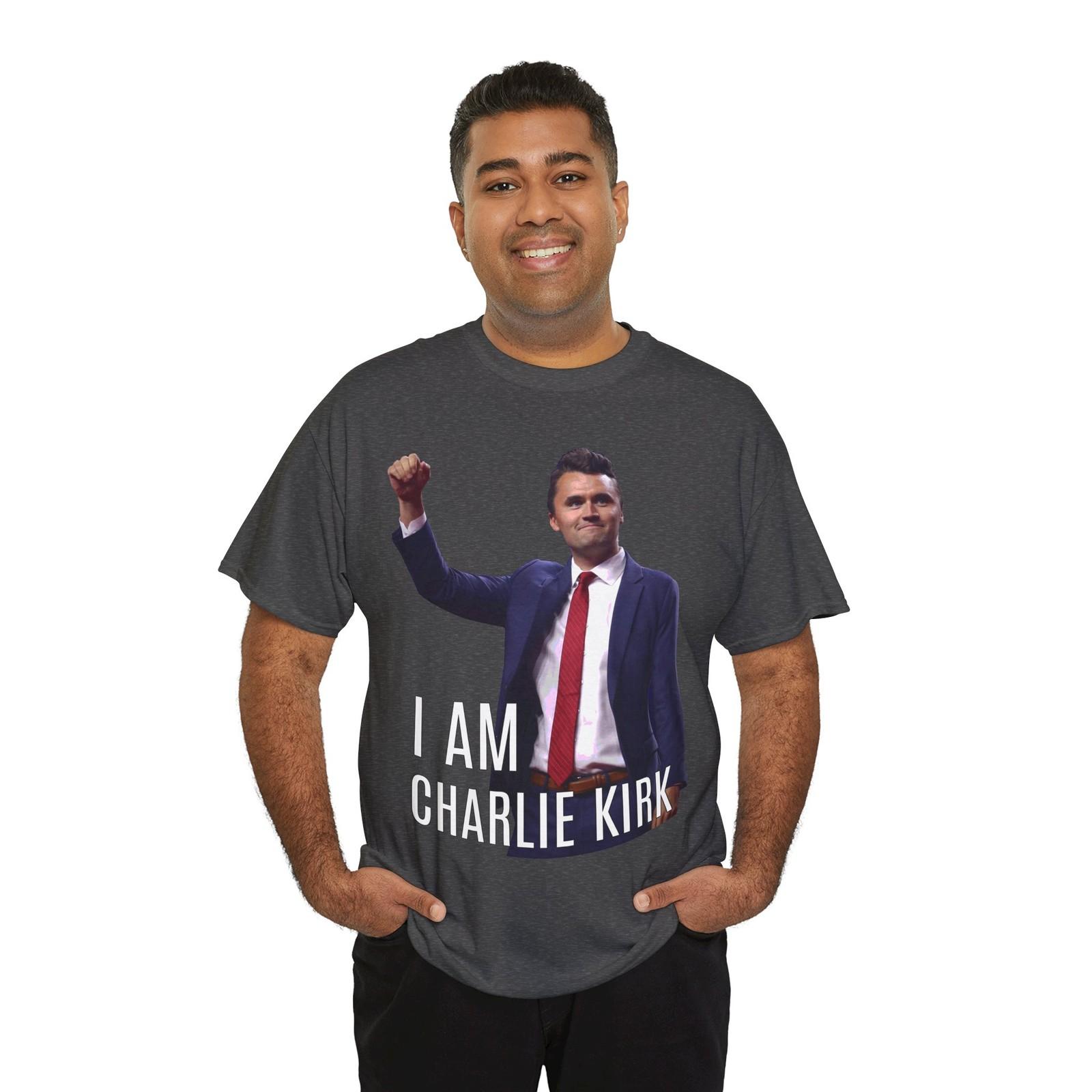 Charlie Kirk R.I.P. MAGA i am Charlie unisex Short Sleeve Tee S