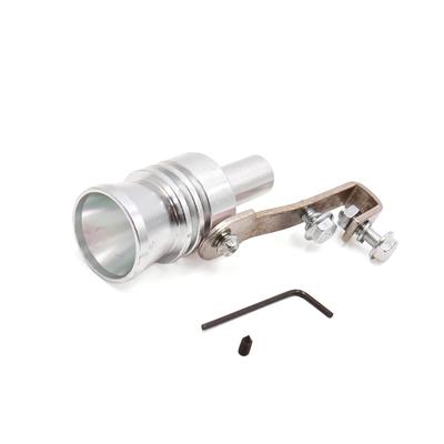 ACROPIX Turbo Som Escape Silenciador Tubo XL Tom Prateado 1 Peça