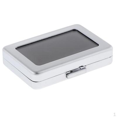 Edelstein Diamant Aufbewahrungsbox Organizer Etui Schmuck - Schwarz