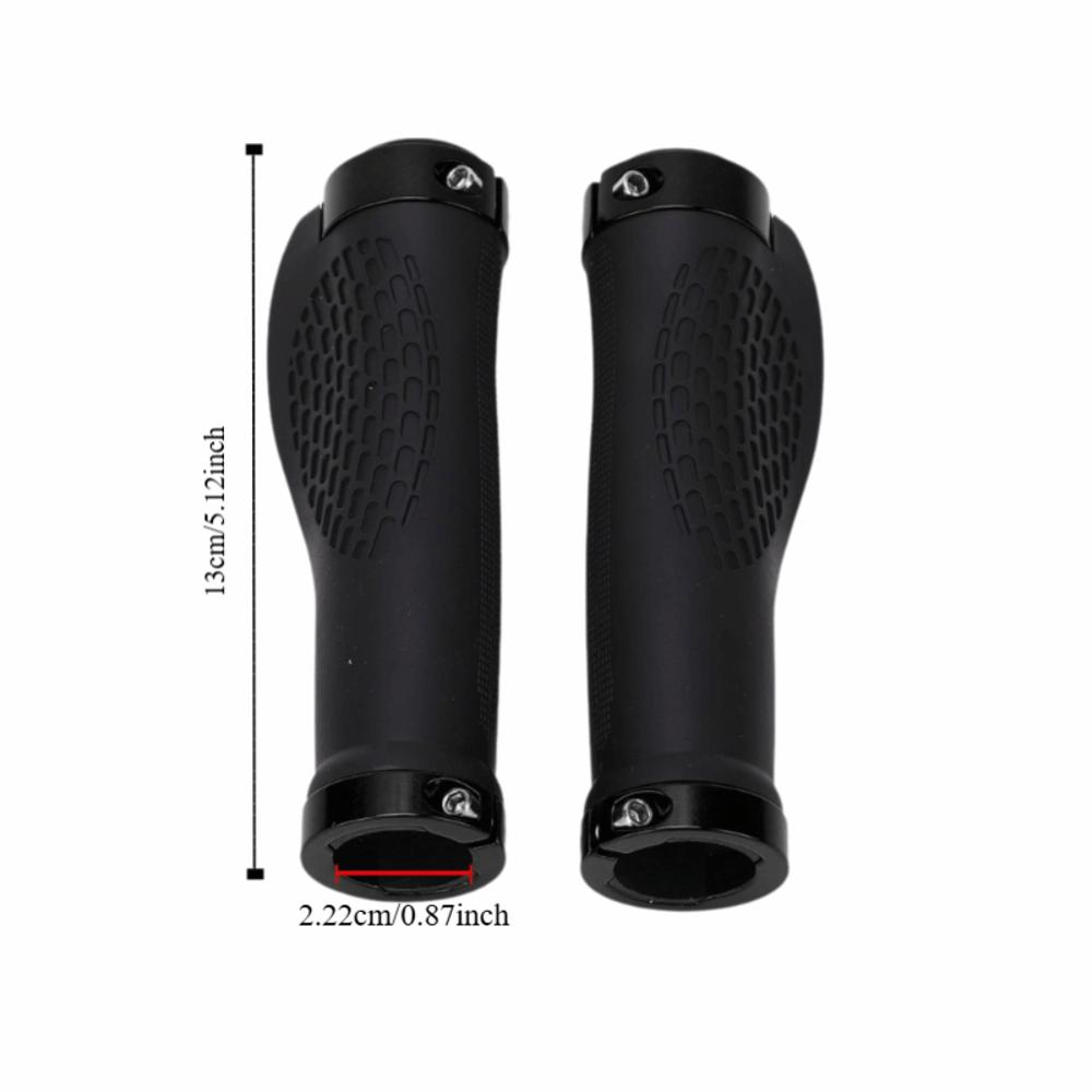 1Pair Widen Holding Surface Scooter Handle Bar Grip Anti-Slip Bike Handlebar Grips  Downhill Cycling