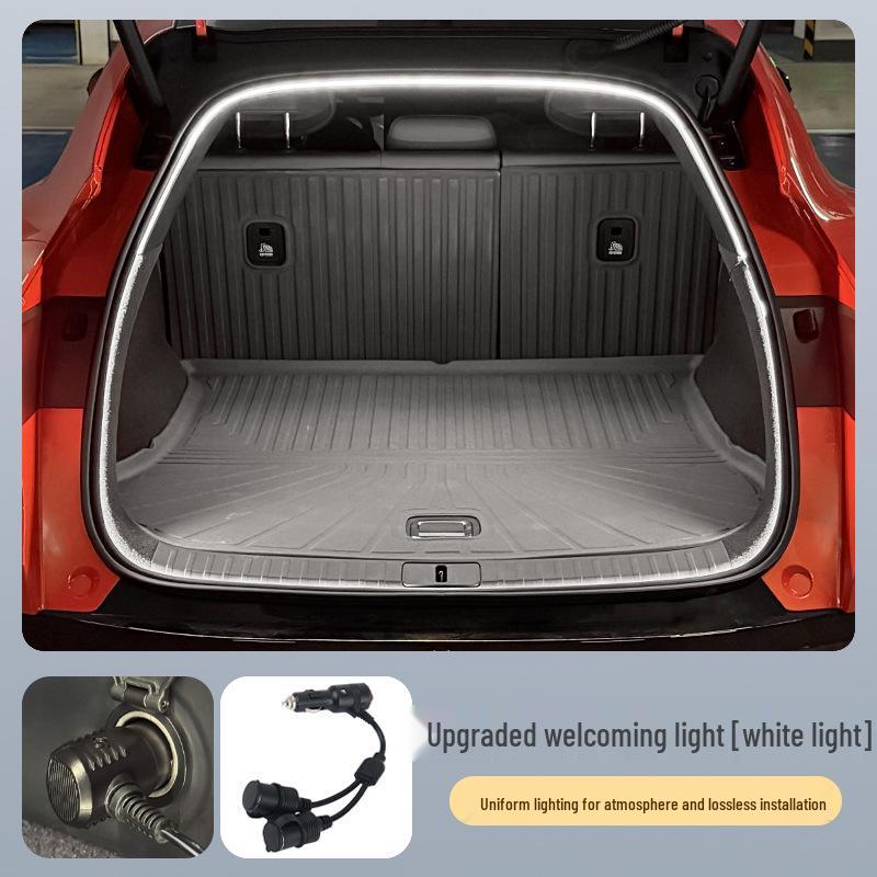 Compatible with Xiaomi YU7 Trunk Ambient Light, Flowing Taillight, SU7 Decorative Light, and Cigarette Lighter LED Splitter