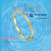 Women's High-End Fashionable Titanium Steel Full Diamond Bracelet – Personalized Design