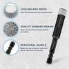 Hexagonal Shank Brazed Dry Diamond Drill Bit 5‑16mm Hole Saw for Granite Porcelain Stone, Professional Sharp Hole Opener Cutter