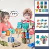 DIY Assembling Building Blocks Educational Playthings Action Model Transformation Number Robot Deformation Robot Toy for Kids Presents
