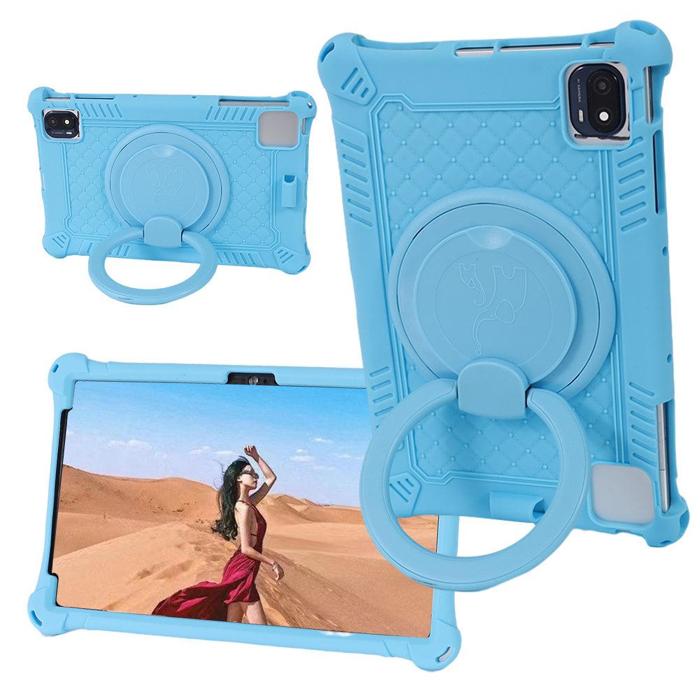 

Soft Silicone Kids Safe Case For TCL 10 TAB MAX 10.36 Tab 10S 10L 10.1inch 360 Rotating Kickstand Tablet Funda Cover TCL 10 TABMAX 10.36