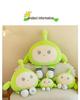 Large Cute Egg Boy Plush Toy Pillow - Black Egg Cloth Doll for Children's Day