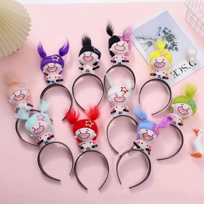 Plush Doll Headband Constellation Doll Hairband Cute Hairhoops Cosplay Headwear Hair Accessories