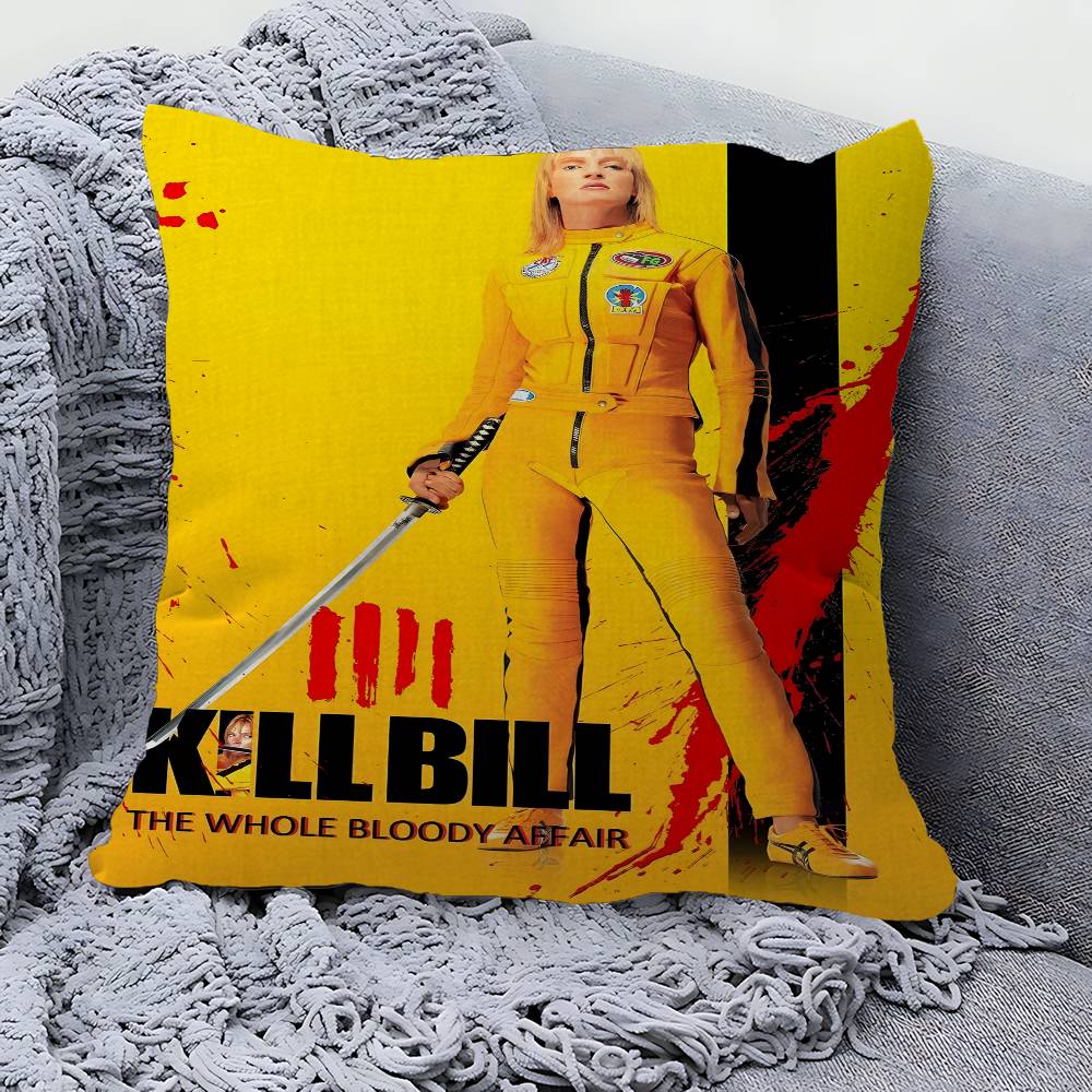 Classic Movie KKill Bill Cushion Cover Inches Farmhouse Decor Home Throw Pillow Covers for Couch Decorations