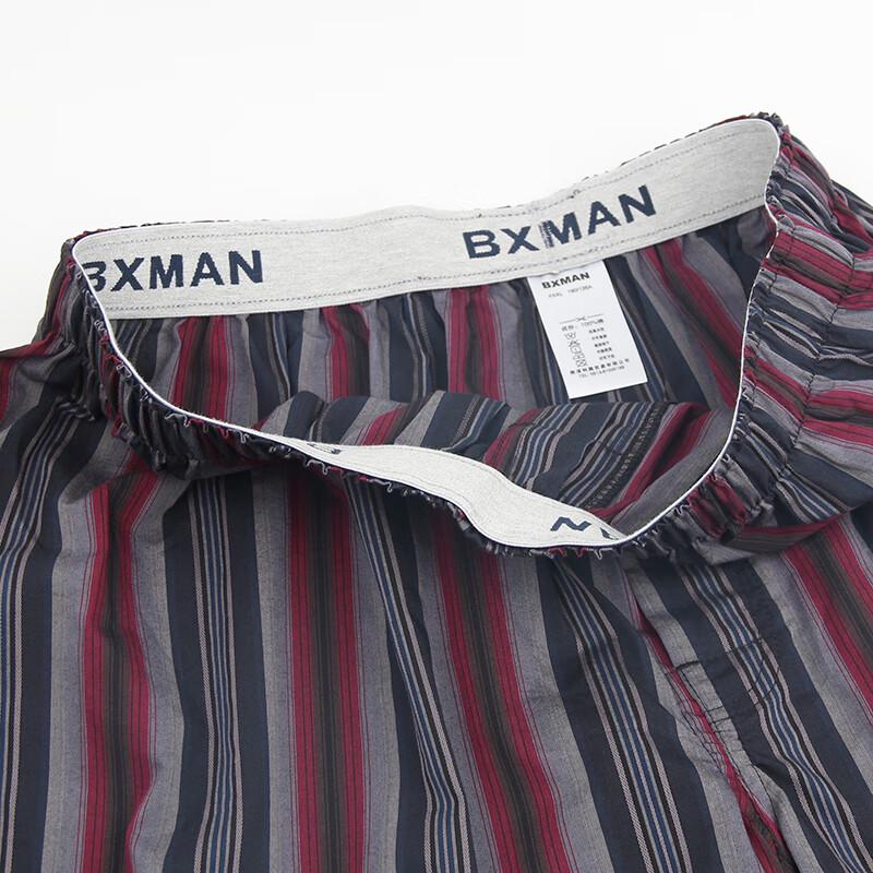 BXMAN Men's Loose Fit Pure Cotton Boxer Shorts