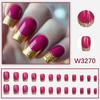 European & American Whitening Daily Wear Nail Art - Medium-Long Style
