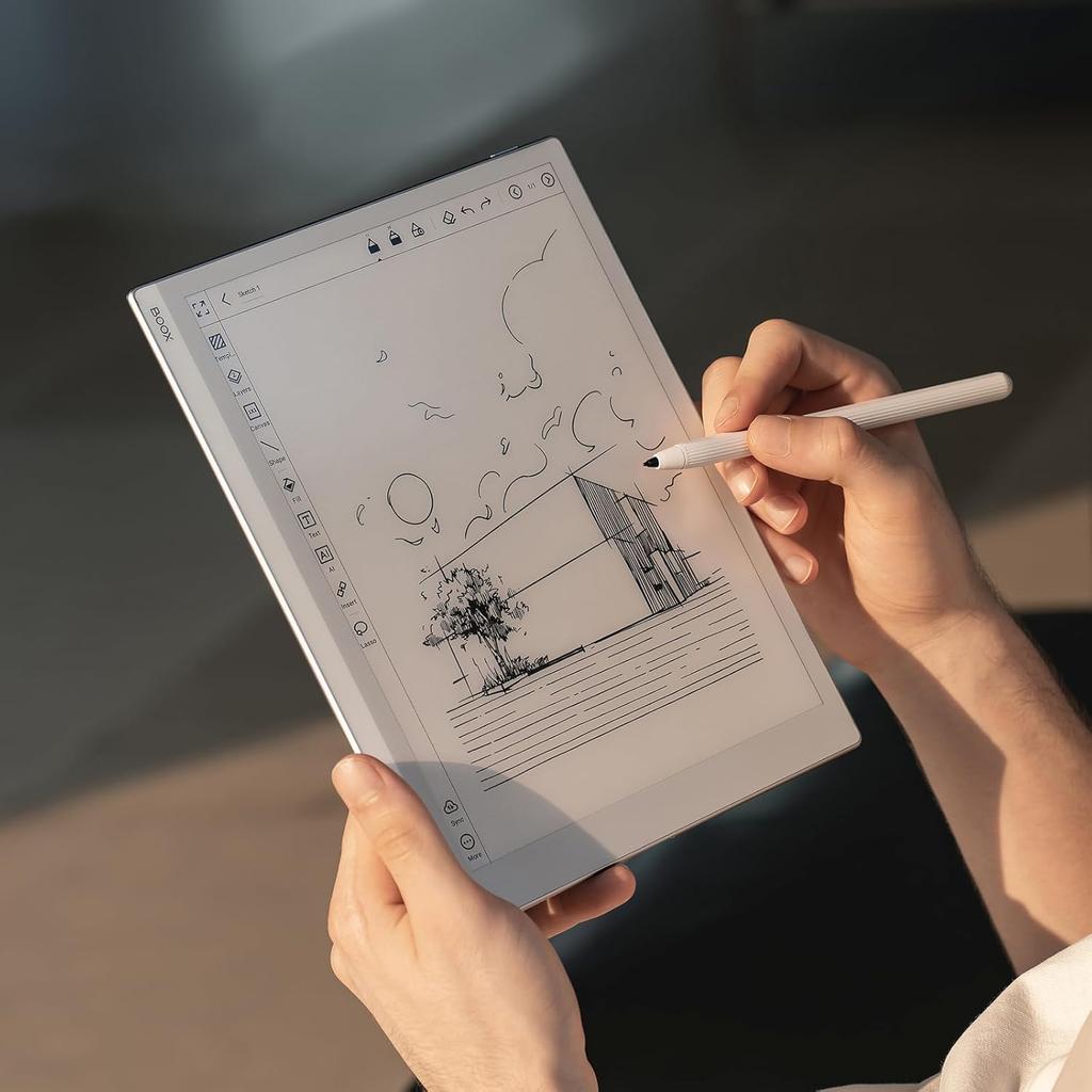 Tablet BOOX Go Tablet z papierem elektronicznym bez przodu 4GB 64GB 300 Czarno-biały 10,3-calowy E-Ink Light, RAM, RAM, PPI,