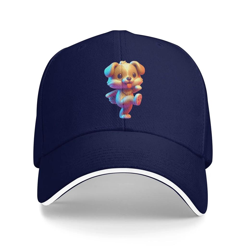 3D Animals Baseball Cap Dancing Dog Tennis Skate High Quality Trucker Hat Men Adult Fashion Design Baseball Caps