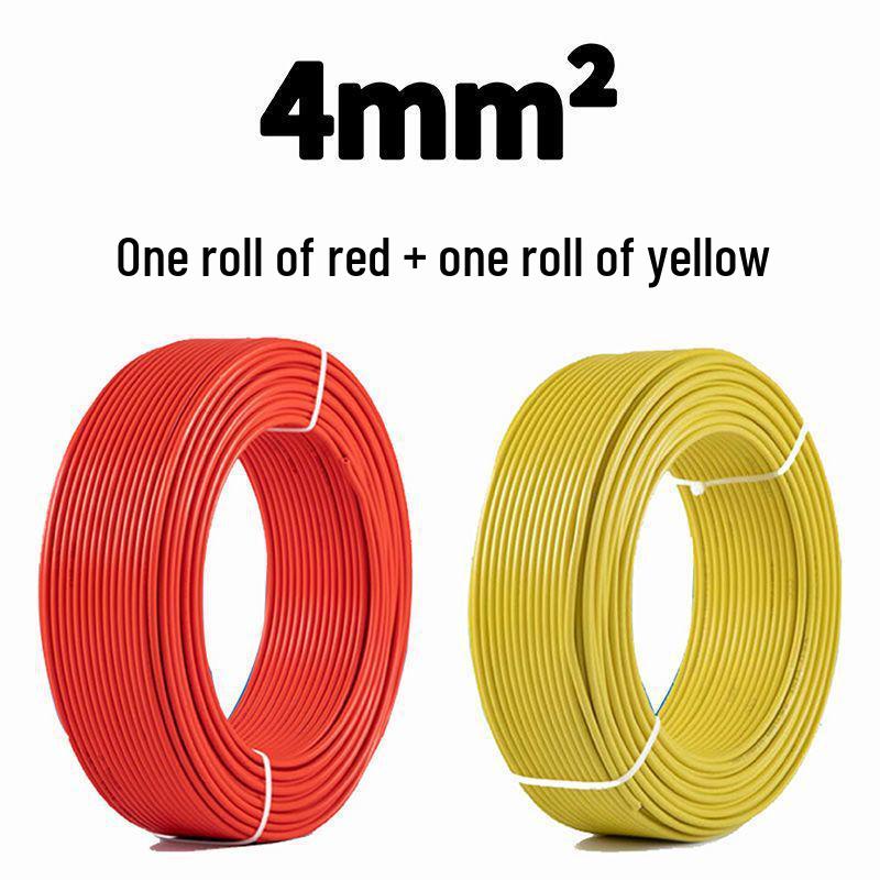 National Standard Aluminum Core Wire 2.5-35 Sq Mm: Durable, Anti-Aging Electric Cable for Home & Outdoor Use