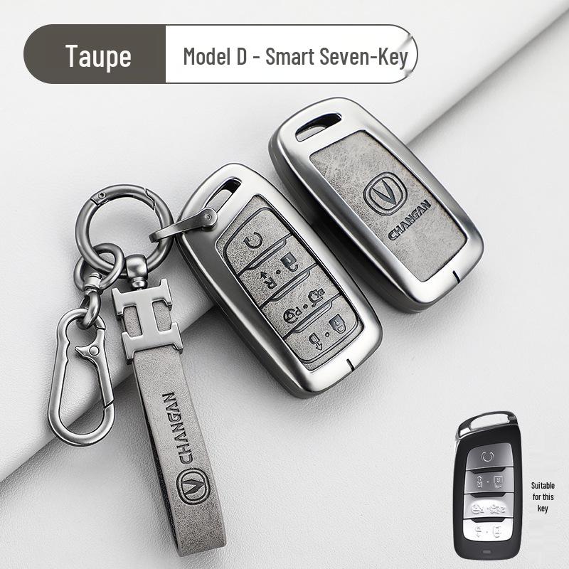 Changan Nuomi Corn Key Case: Lumin Square Candy Car Key Shell for Men & Women