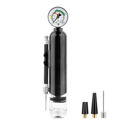 Air Ball Pump Portable Sports Pump with Pressure Gauge with Detachable Hose for Football Basketball Soccer