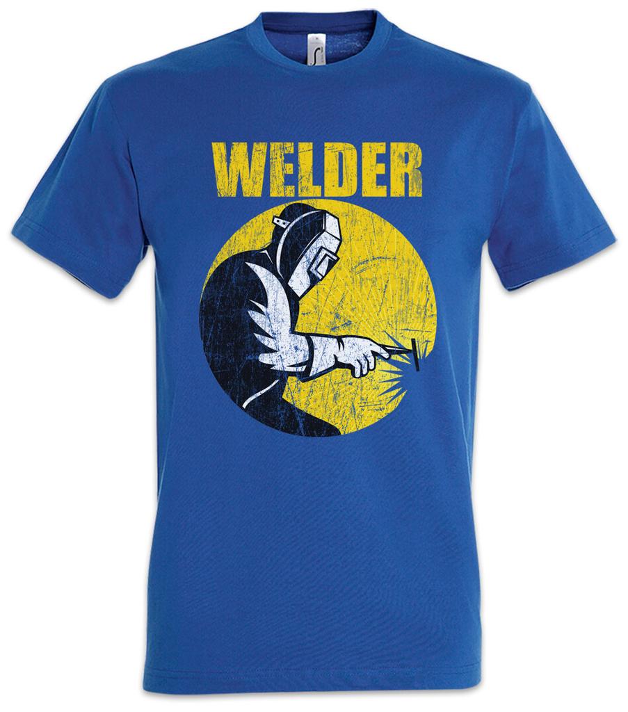 Welder V T-Shirt Mens Womens Tees Top Handcraft Artisans Artisan Weld Craft