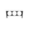 Carbon Fiber Console AC Control Panel Cover For Toyota 86 Subaru BRZ 2017-
