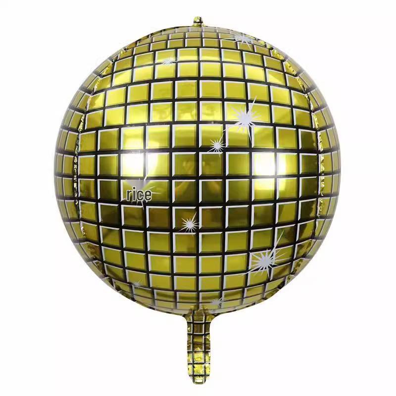 22" 4D Disco Aluminum Foil Balloon for Parties and Events