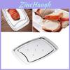 Premium Edelstahl Truthahnplatte mit modernem quadratischem Design zum Braten und Grillen