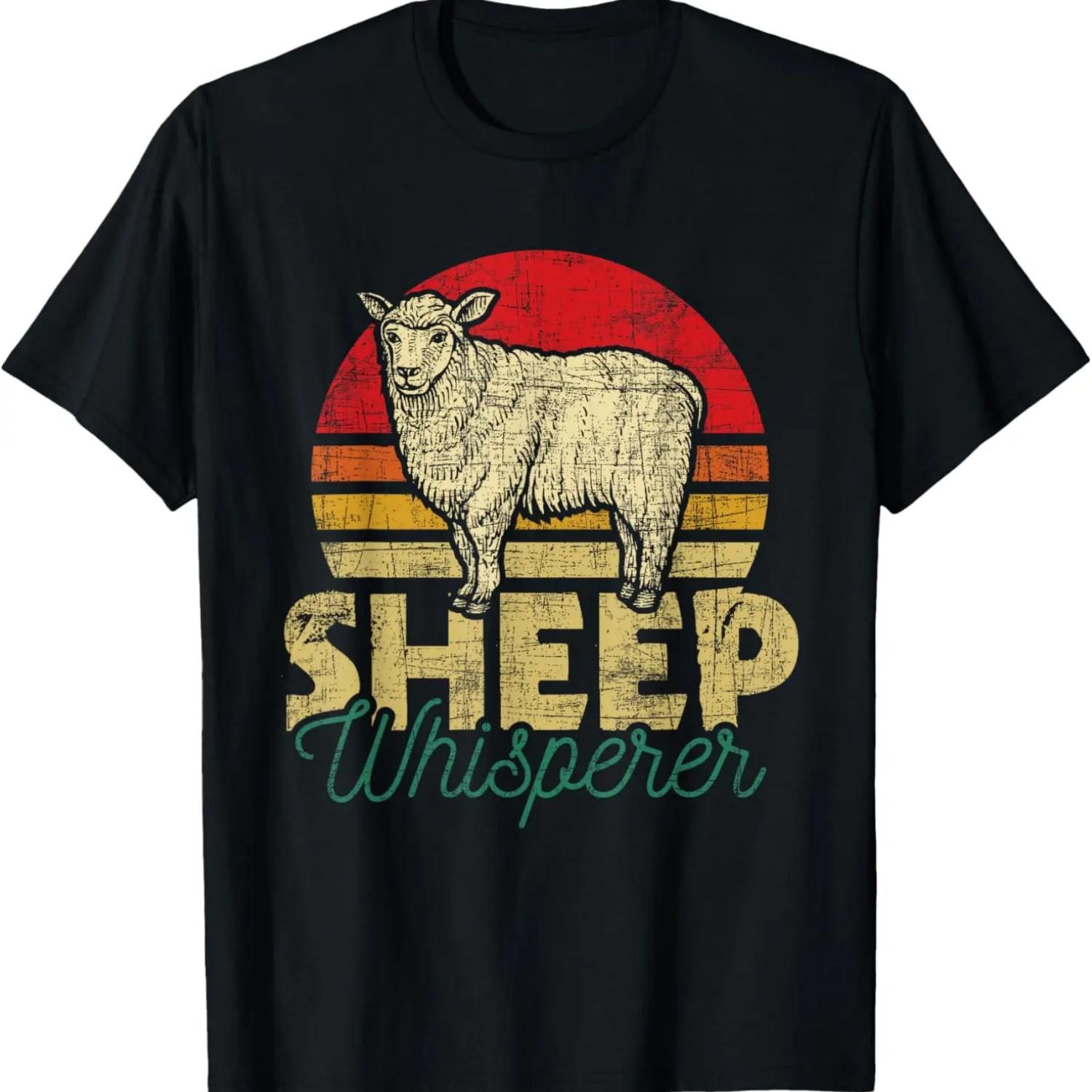 Sheep Whisperer - Flock Herd Farmer Homestead T-Shirt S чёрный
