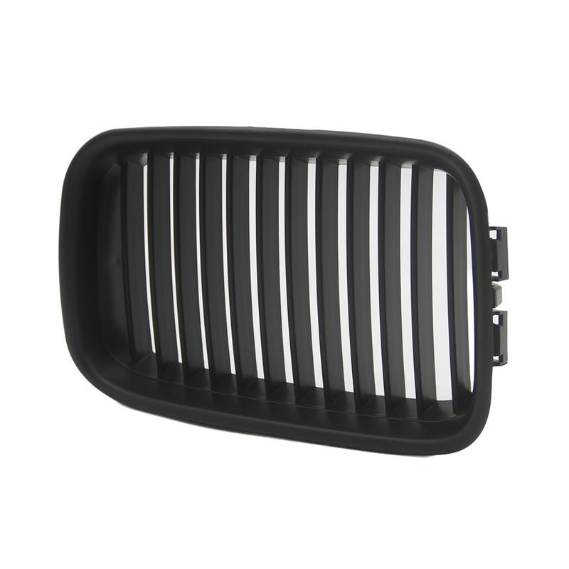 Pair Front Hood Grille Kidney Grille  For BMW 3 Series E36 318i 323i 325i 320i 328i 1992 1993 1994 1995 1996