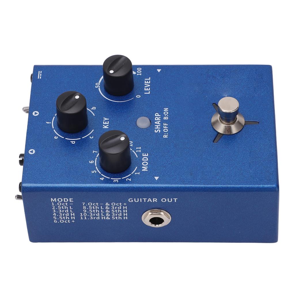Guitar Effect Pedal Metal Blue Single Voice Changer Effects Pedal