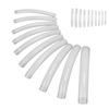 10pcs Long Flat Nail Tip Home Salon Nail Art Design Fake False Nail Set Manicure Tool