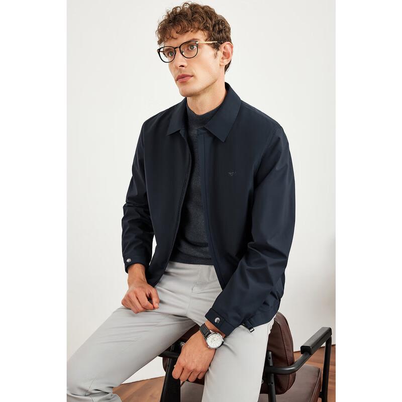 Septwolves Men's Lapel Three-Proof Casual Jacket