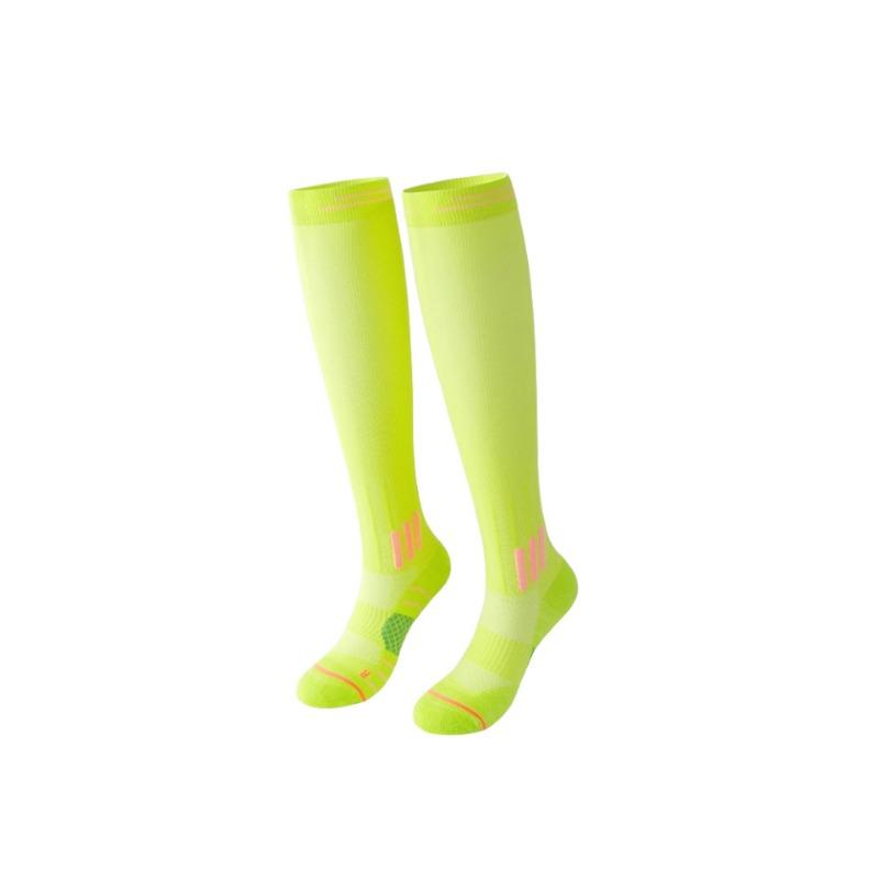 Jump Rope, Sports Pressure, Women's Long Calf Professional Muscle Compression Socks, Running Long Socks, Yoga Slimming Leg Socks