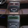 2pcs Car Interior Accessories Center Console Decoration Panel Cover Trim For Mercedes Benz E Class W213 S213 A238 C238 -