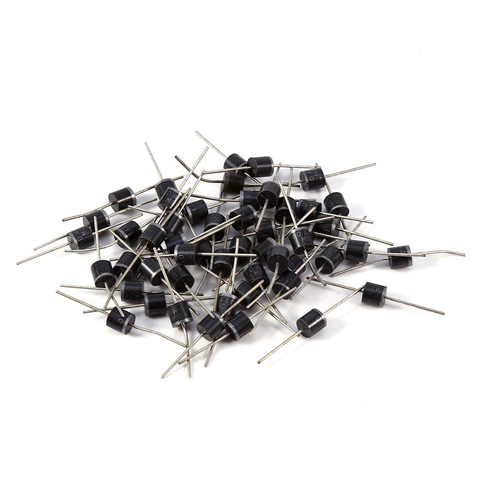 50pcs 10A 10A 10 Voltage Axial Rectifier Diode Set 10A 1000V 10a Rectifier Diode