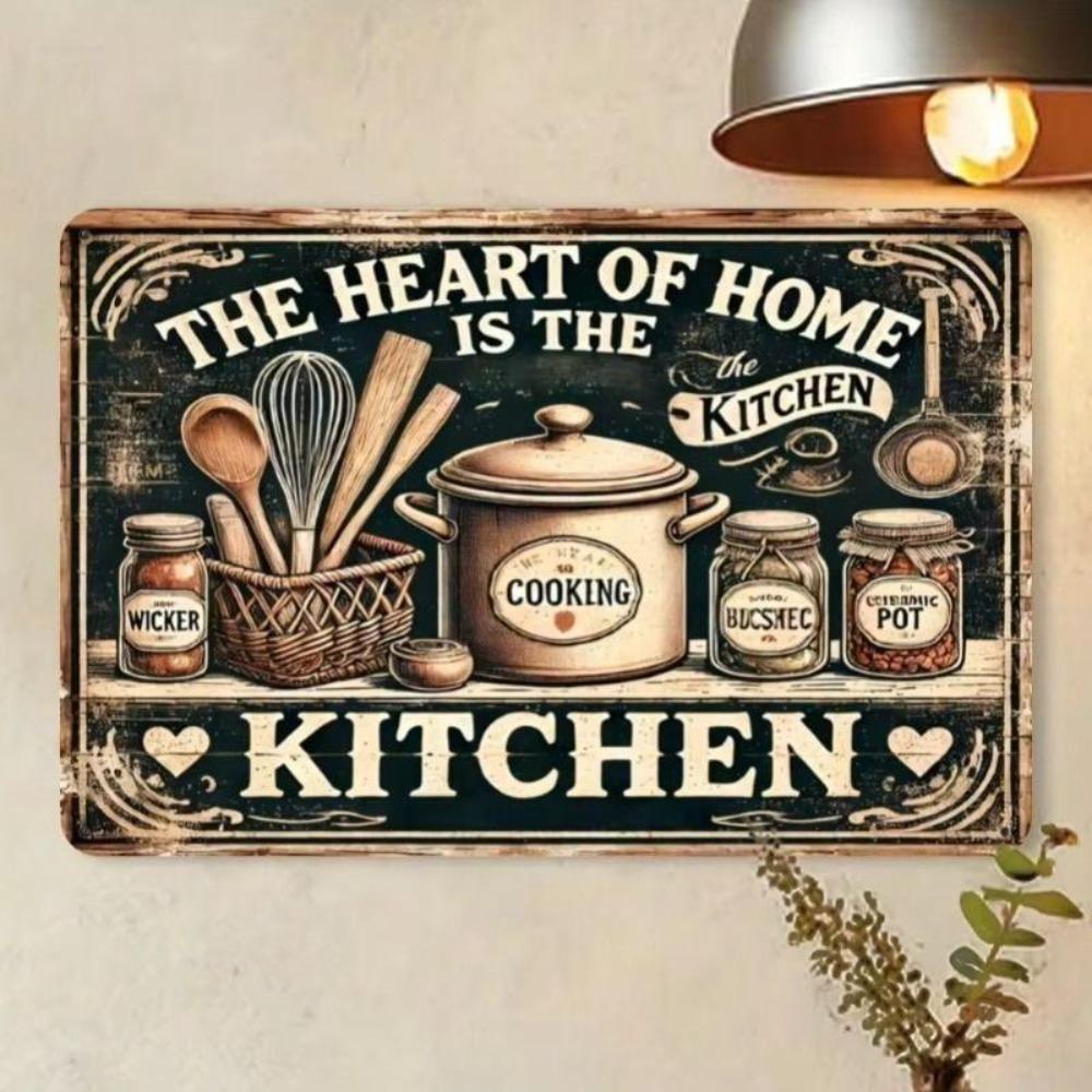 

Tin Sign 20x30cm, 2D Metal Wall Art, Retro Home Decor