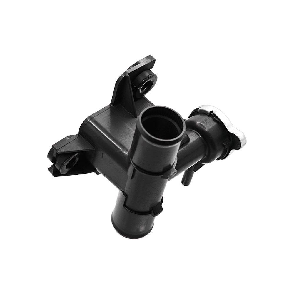 25329-2K000: Compatible Water Pipe Joint and Thermostat Cover for Hyundai Kia Soul.