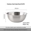 Stainless Steel Double Layer Washing Basin with Drain Basket