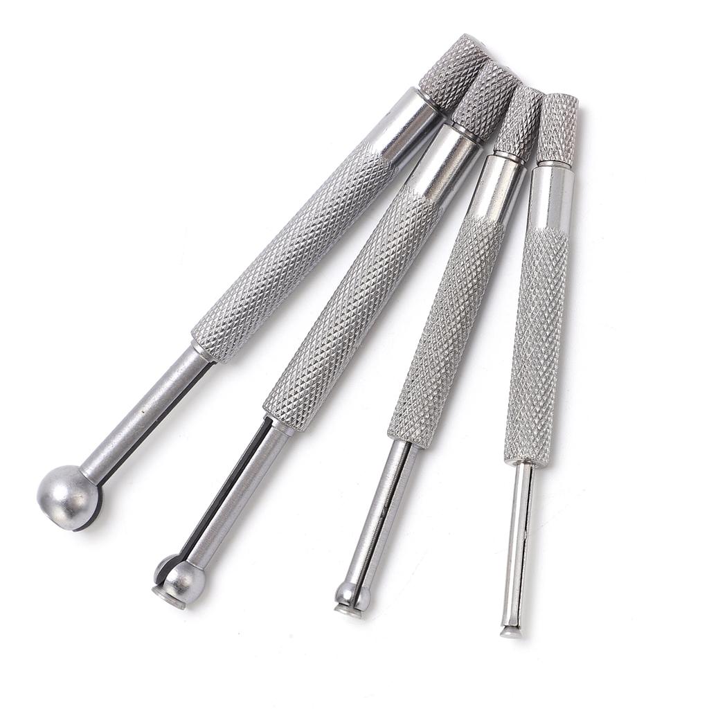 4PCS Telescopic Gauge Full Ball Gauge Bore Gauge Set 3‑13mm for Measuring Hole Slit