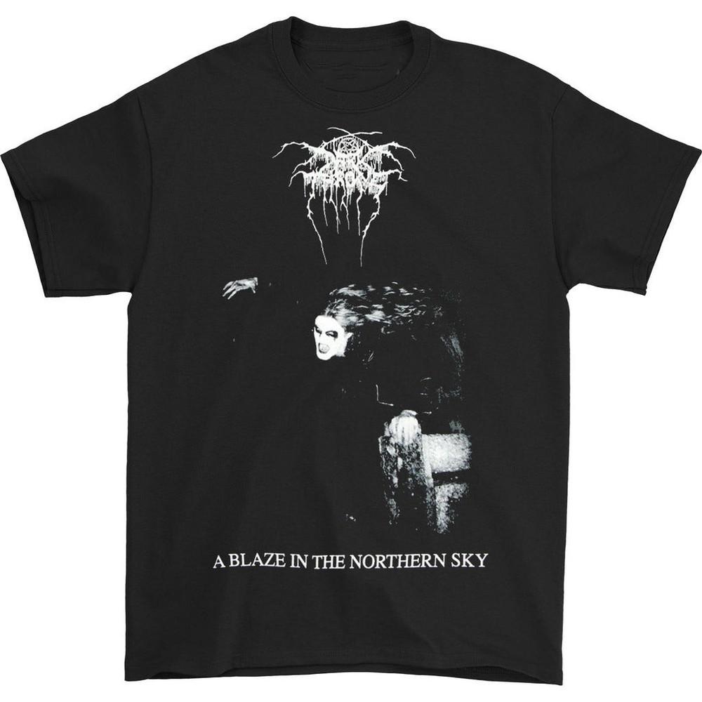 Vtg DarkThrone A Blaze in the Northern Sky Black S5XL Shirt CK008 Unisex T-Shirt