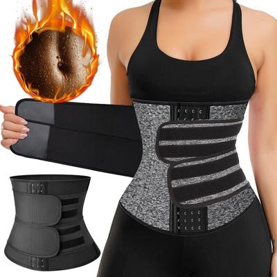 Frauen Taille Trainer Sauna Schweiß Cincher Workout Trimmer Gürtel Gewichtsverlust Gürtel Body Shaper Fajas Colombiana Abnehmen Korsett