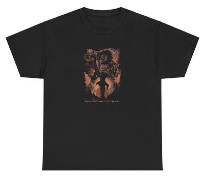 T-shirt Eren Yeager Anime L'Attacco dei Giganti Amanti Anime Manga Mikasa Tee