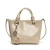 This Year's Popular Handbag Women's 2025 New High-end Textured Bucket Bag Shoulder Messenger Bag