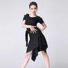Hip Latin Dance Skate Skirt Lace Up Triangle Dance Skirt Fashion Wrap Scarf Dancewear  Ballroom
