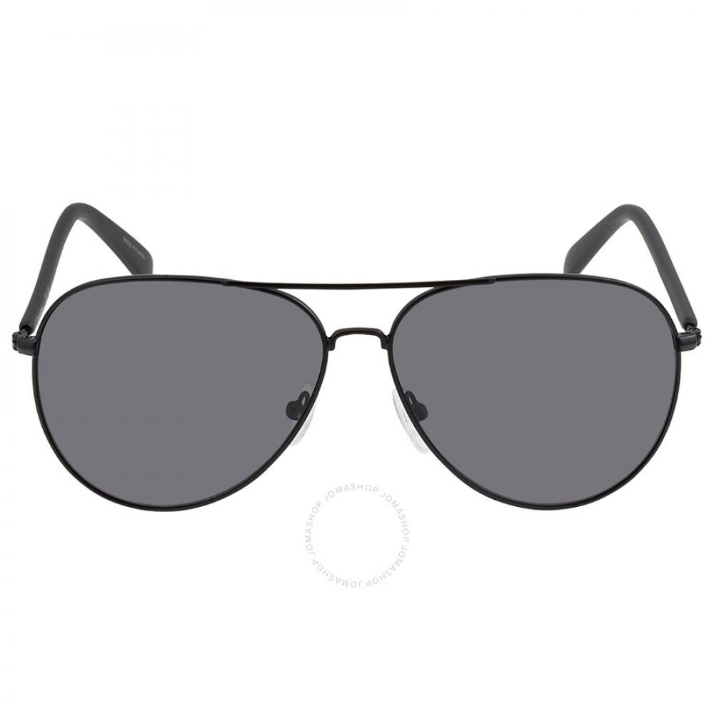 

Серые солнцезащитные очки унисекс Calvin Klein Pilot CK19314S 001 60