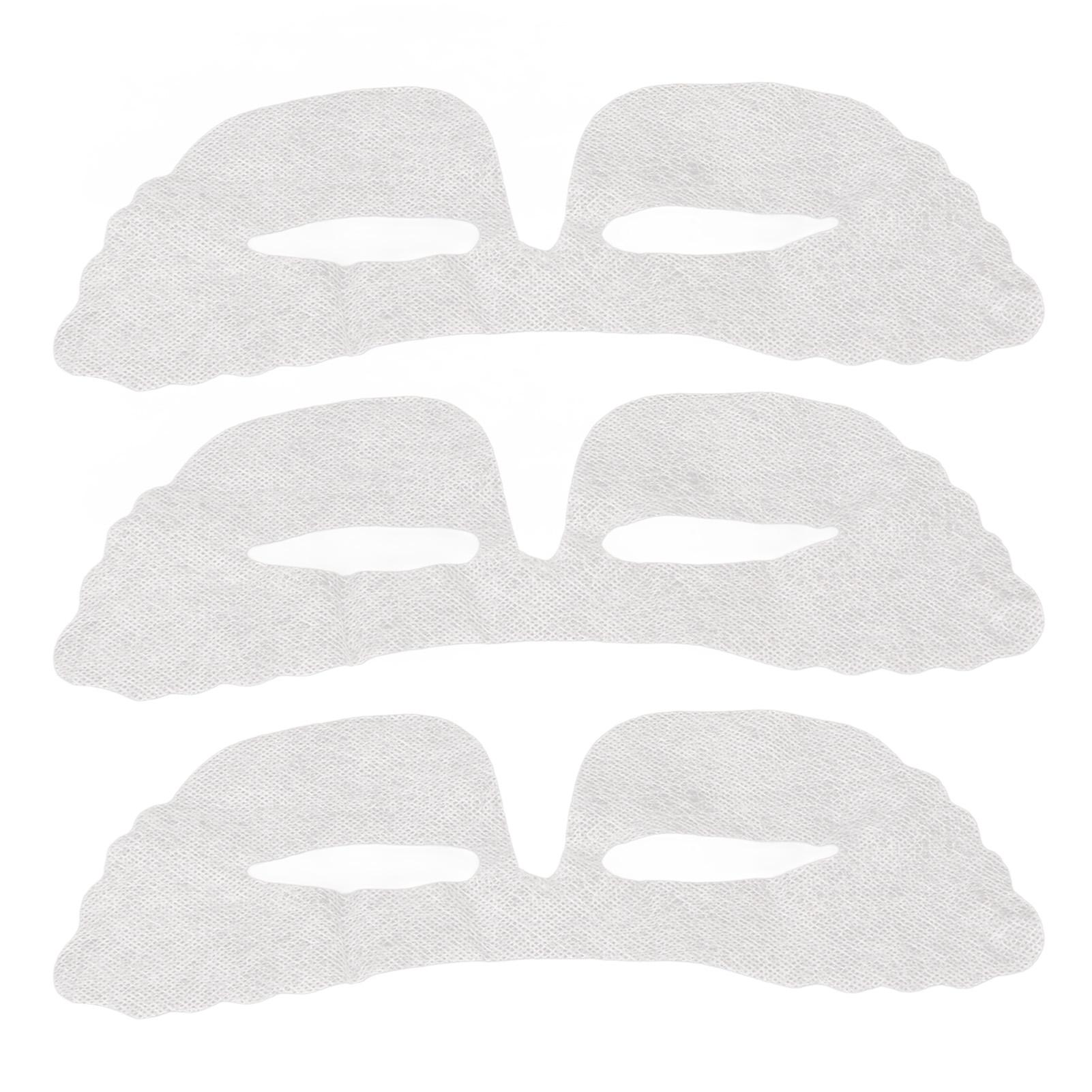 

50Pcs Disposable Silk Eye Mask Paper Gentle Light Thin Breathable Moisturizing DIY Eye Paper for