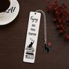 Gift for Book Lovers Cute Cat Bookmark Funny Metal Page Marker with Creative Durable Bookmark Quotes Stainless Steel Readers Lover Rust Proof